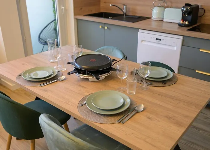 L'olivier - Centre - Balcon - Parking 200 M Tarbes