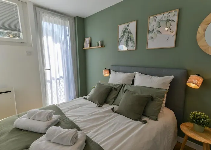 L'olivier - Centre - Balcon - Parking 200 M Apartman *